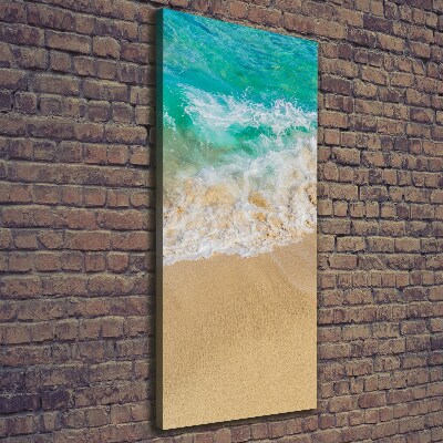 Wandbild vertikales Strand und Meer