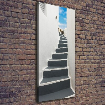 Foto leinwand vertikales Santorini, Griechenland