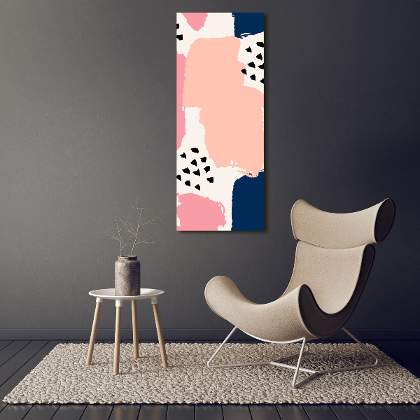 Foto auf leinwand vertikales Abstrakter Hintergrund