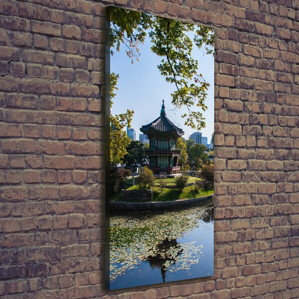 Wandbild vertikales Südkorea