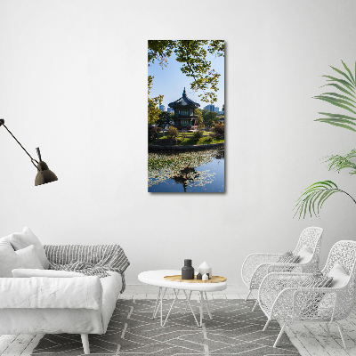 Wandbild vertikales Südkorea