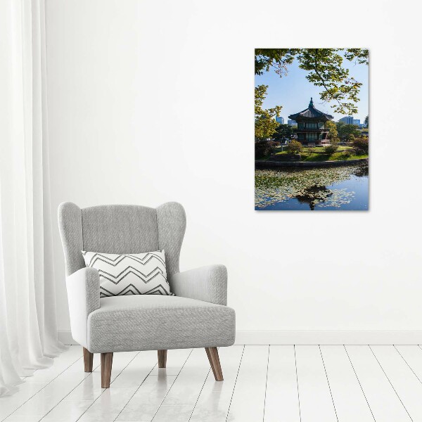 Wandbild vertikales Südkorea