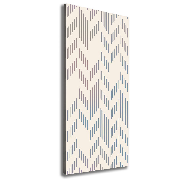 Wandbild vertikales Geometrischer Hintergrund