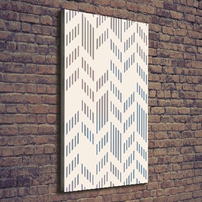 Wandbild vertikales Geometrischer Hintergrund