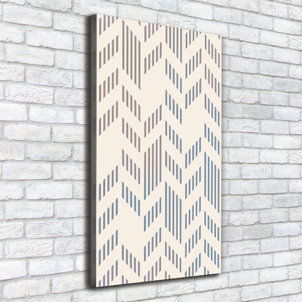 Wandbild vertikales Geometrischer Hintergrund