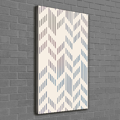 Wandbild vertikales Geometrischer Hintergrund