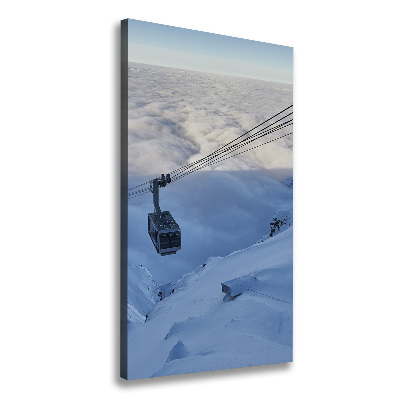 Foto auf leinwand vertikales Achterbahn