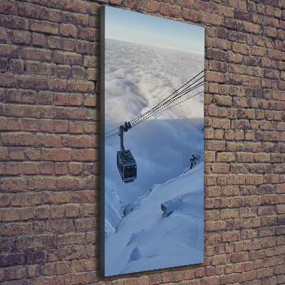 Foto auf leinwand vertikales Achterbahn