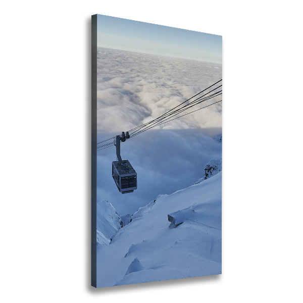 Foto auf leinwand vertikales Achterbahn