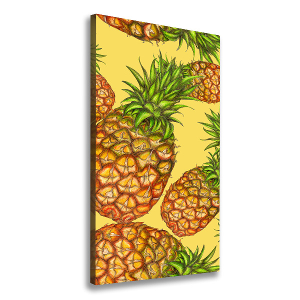 Wandbild vertikales Ananas