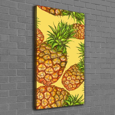 Wandbild vertikales Ananas