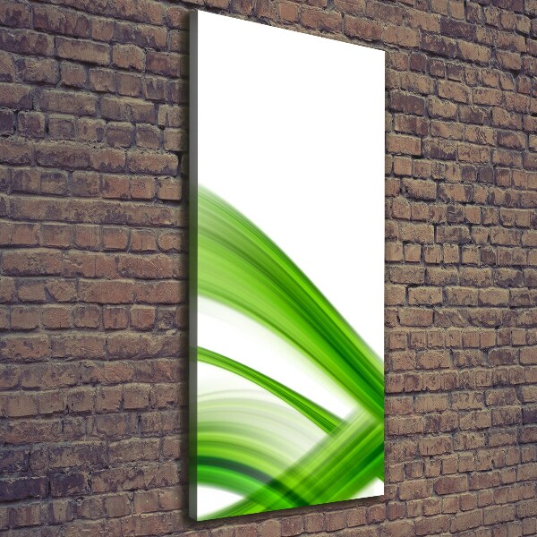 Foto leinwand vertikales Abstrakte Welle