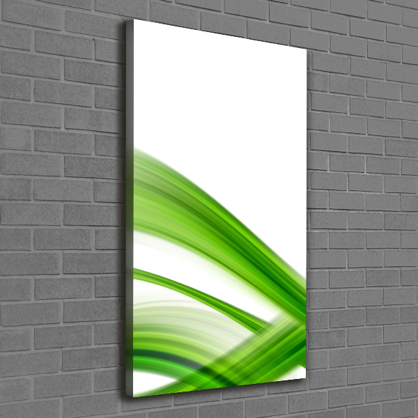 Foto leinwand vertikales Abstrakte Welle