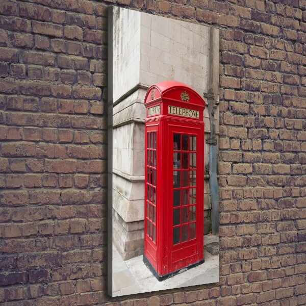 Wandbild vertikales London