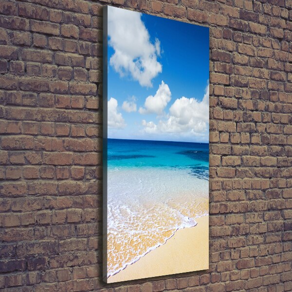 Wandbild vertikales Tropischer Strand