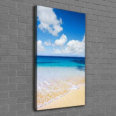 Wandbild vertikales Tropischer Strand