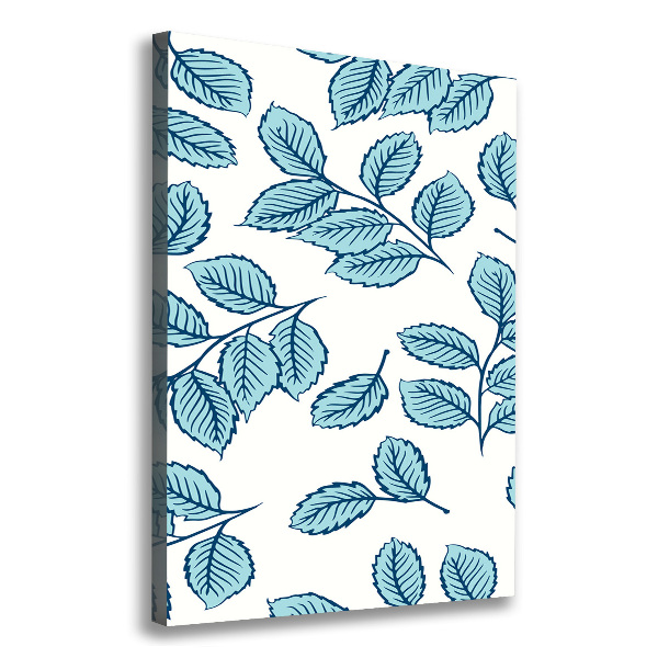 Wandbild vertikales Blätter