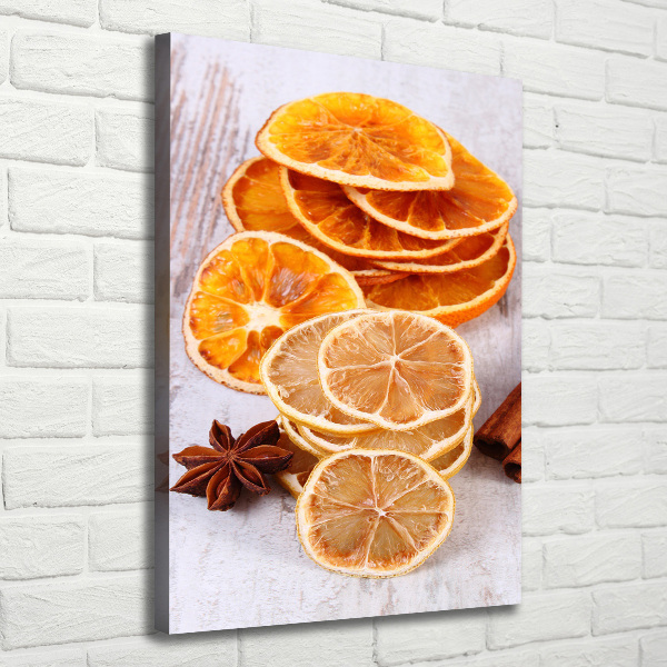 Wandbild vertikales Der Duft von Weihnachten