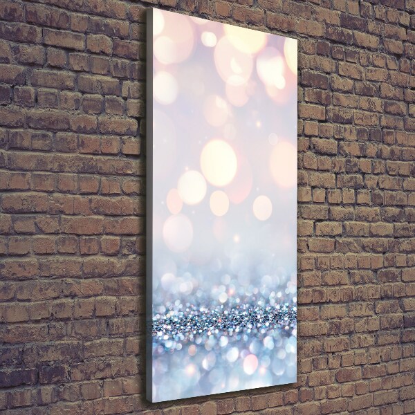 Foto leinwand vertikales Glänzender Hintergrund
