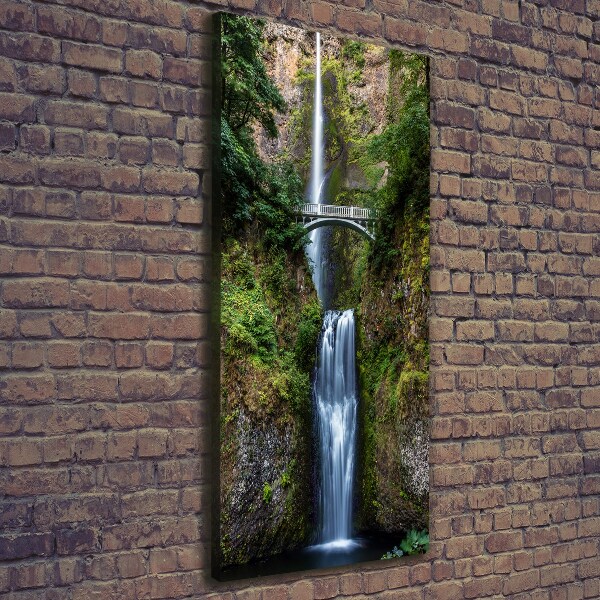 Foto auf leinwand vertikales Wasserfall