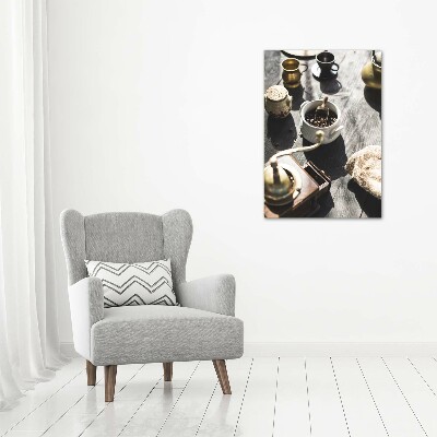 Wandbild vertikales Kaffeemühle