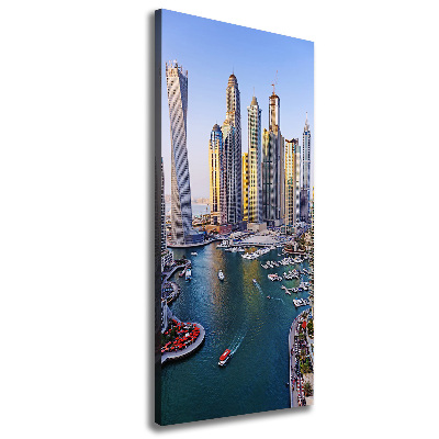 Wandbild vertikales Dubai Creek