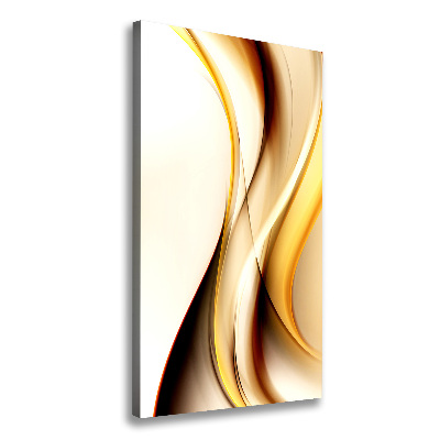 Wandbild vertikales Abstrakte Welle