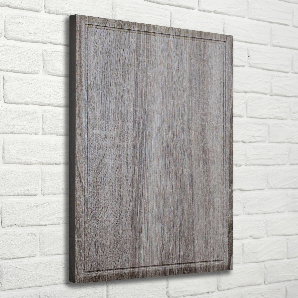 Wandbild vertikales Holz