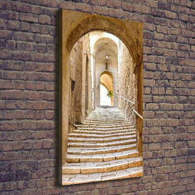 Foto auf leinwand vertikales Enge Straßen