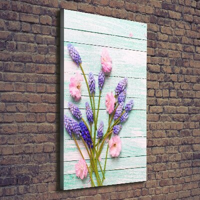 Foto auf leinwand vertikales Traubenhyazinthe