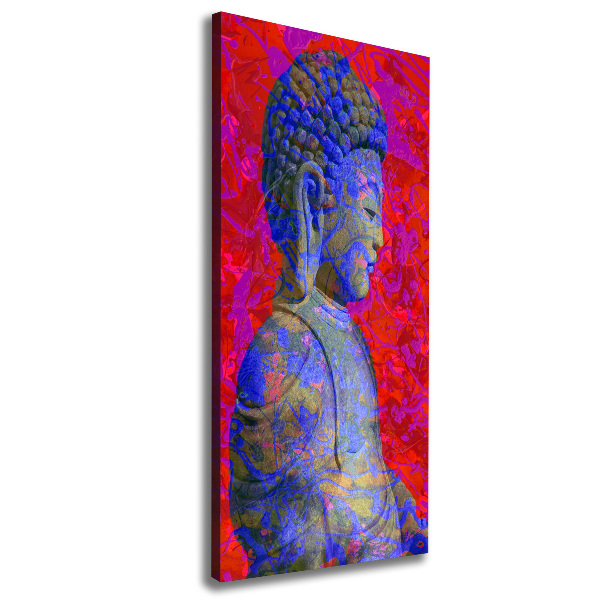 Wandbild vertikales Abstrakter Buddha