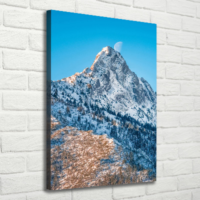 Foto auf leinwand vertikales Giewont Tatra Gebirge