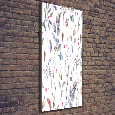 Foto auf leinwand vertikales Eukalyptusblätter