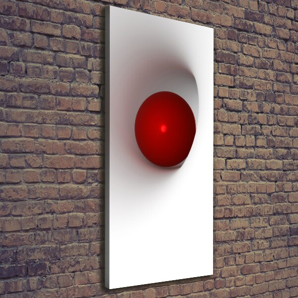 Foto leinwand vertikales Abstrakte Sphäre