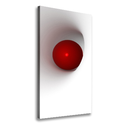 Foto leinwand vertikales Abstrakte Sphäre