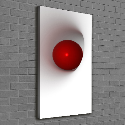 Foto leinwand vertikales Abstrakte Sphäre