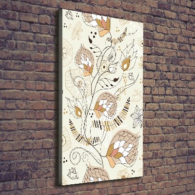 Foto leinwand vertikales Ornamente