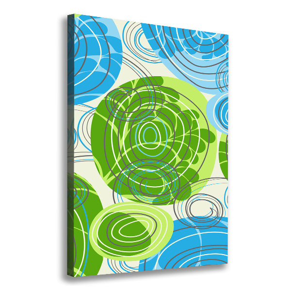 Foto auf leinwand vertikales Abstraktion