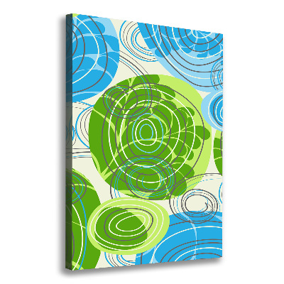 Foto auf leinwand vertikales Abstraktion