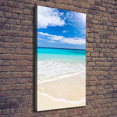 Wandbild vertikales Tropischer Strand