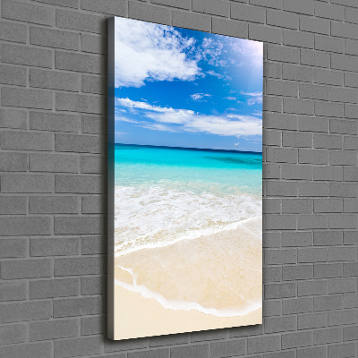 Wandbild vertikales Tropischer Strand