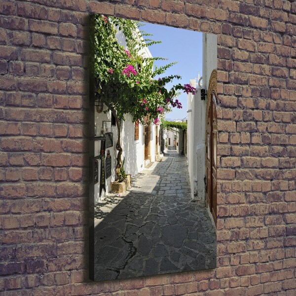 Wandbild vertikales Ein bezaubernder Weg