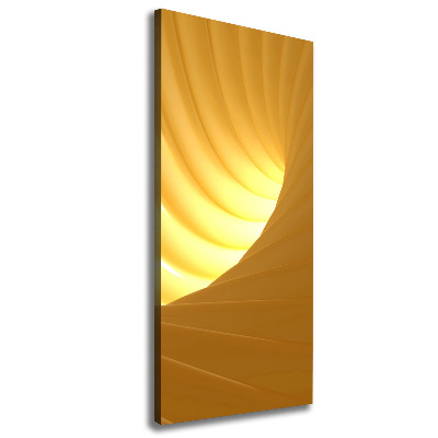 Foto leinwand vertikales Abstrakter Wirbel