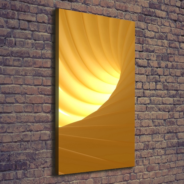 Foto leinwand vertikales Abstrakter Wirbel