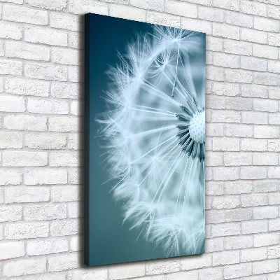 Foto leinwand vertikales Löwenzahn