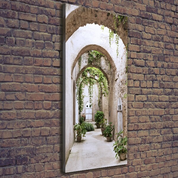 Foto leinwand vertikales Spielhalle im Schloss