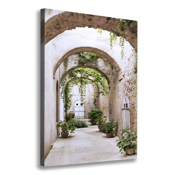 Foto leinwand vertikales Spielhalle im Schloss