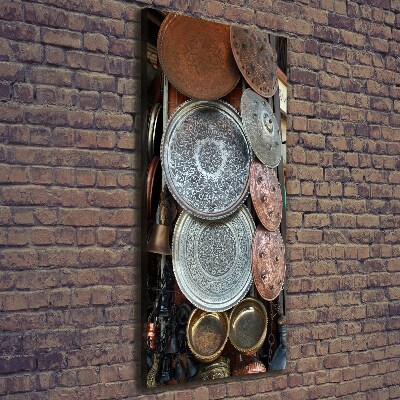 Wandbild vertikales Basar in Damaskus