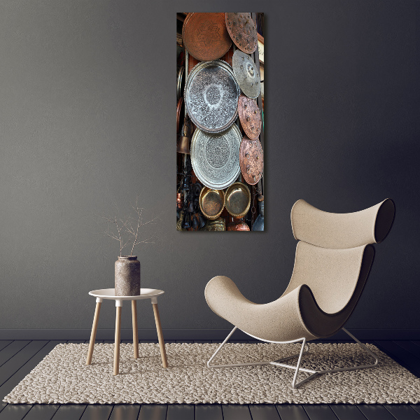 Wandbild vertikales Basar in Damaskus