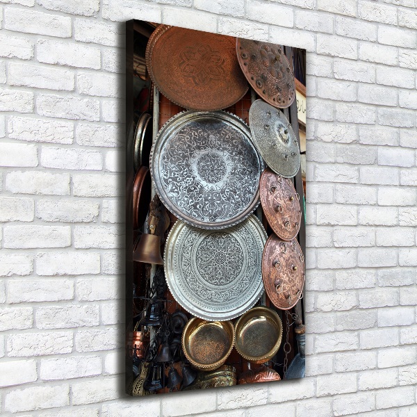 Wandbild vertikales Basar in Damaskus